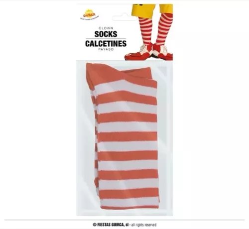 CHAUSSETTES CLOWN (COULEURS ASSORTIES)