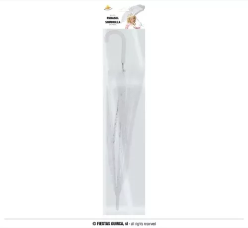 OMBRELLE DENTELLE BLANCHE 60X70 CM