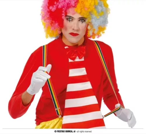 BRETELLES CLOWN MULTICOLORES – Image 2