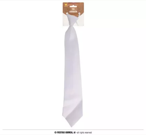 CRAVATE BLANCHE 47 CMS