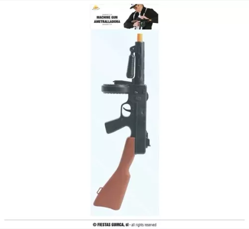 MITRAILLETTE GANGSTER 50 CMS