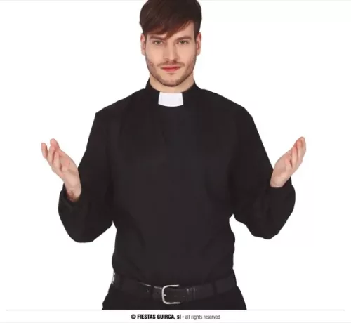CHEMISE PRÊTRE TAILLE L – Image 2