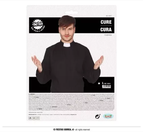 CHEMISE PRÊTRE TAILLE L