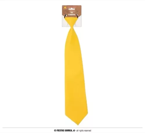 CRAVATE JAUNE 47 CMS