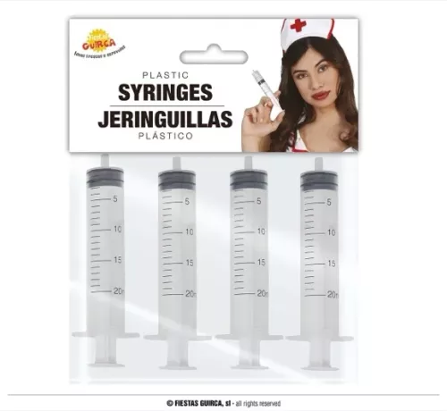 SACHET 4 SERINGUES