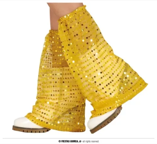 CHAUFFRETTES SEQUINS OR, 40 CMS