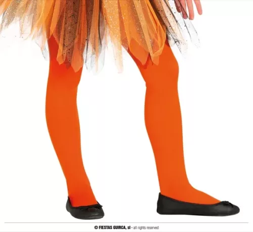 COLLANTS ORANGE ENFANT