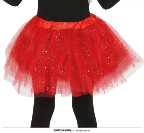 TUTU ROUGE ENFANTS 30 CMS