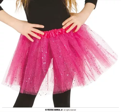 TUTU FUCHSIA ENFANTS 30 CMS
