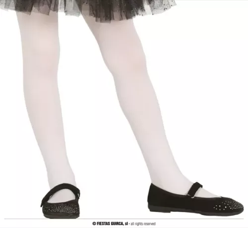 COLLANTS BLANC ENFANTS 5-9 ANS