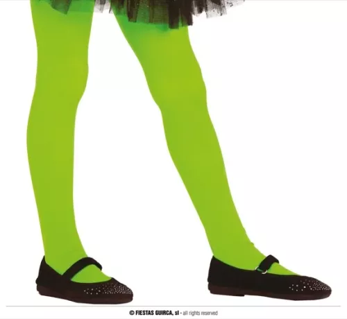 COLLANTS VERT ENFANTS 5-9 ANS
