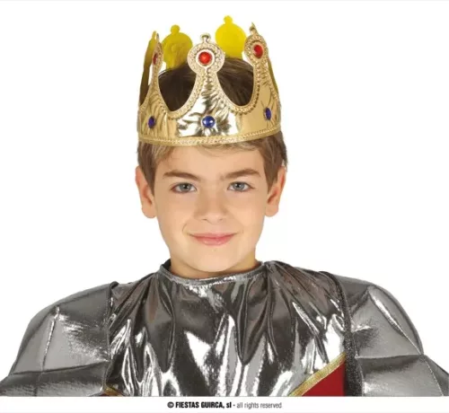 COURONNE DE ROI, ÉTOFFE, ENFANTS