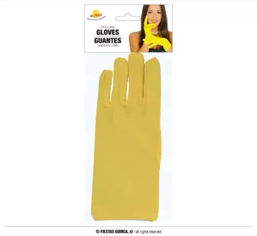 GANTS JAUNE 20CM
