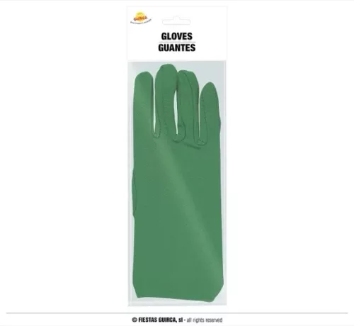 GANTS VERT FONCÉ 20CM