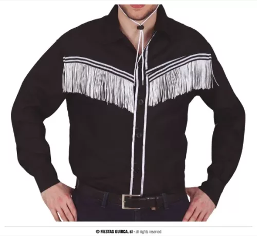 CHEMISE COWBOY, ADULTE, 52 – 54 (L)