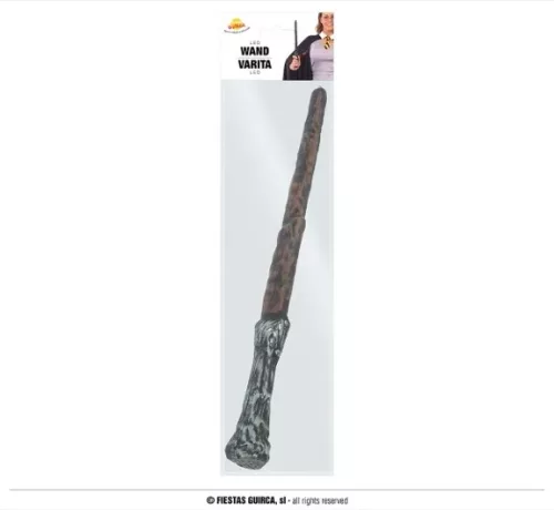 BAGUETTE DE SORCIER AVEC LED 36 CMS