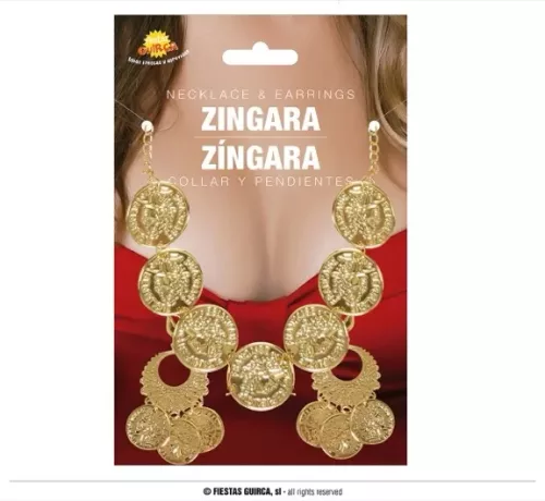 COLLIER ET BOUCLES DOREILLES TZIGANES