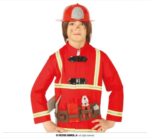 CINTURE POMPIER AVEC CASQUE