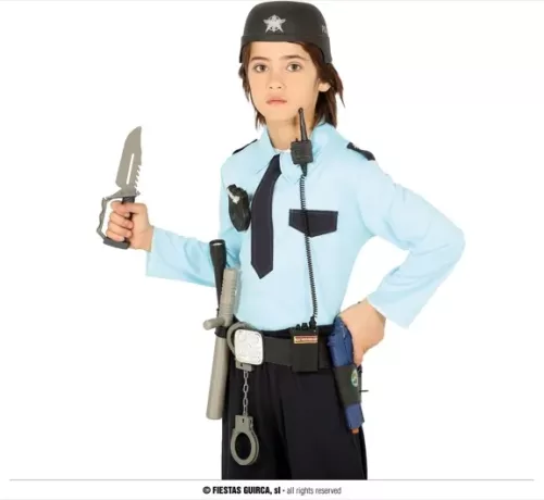 CEINTURE POLICIER AVEC CASQUE