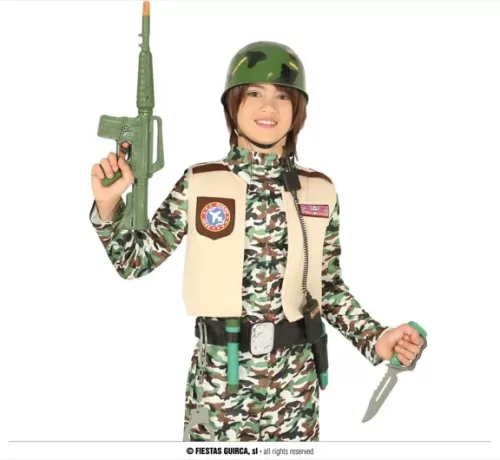 CEINTURE MILITAIRE AVEC CASQUE