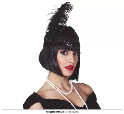 SAC 12 PLUMES AUTRUCHE NOIRE 30 CMS
