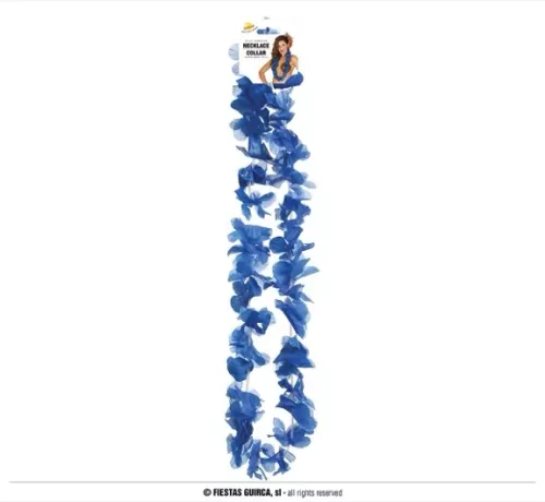 COLLIER HAWAIEN BLEU