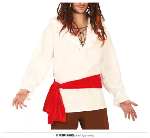 CHEMISE PIRATE, ADULTE, 48 - 50 (M)