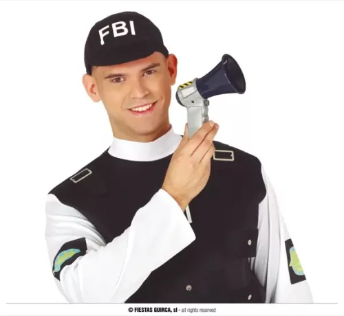 MÉGAPHONE AVEC SON DE POLICIER – Image 2