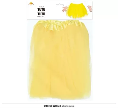 TUTU 30 CMS. JAUNE