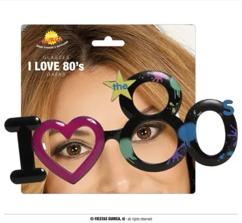 LUNETTES I LOVE '80