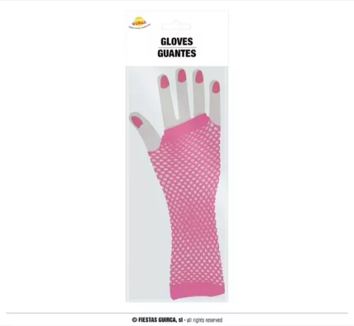 MITAINES ROSES FLUO 26 CMS
