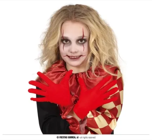 GANTS ROUGES ENFANT  18 cm – Image 2