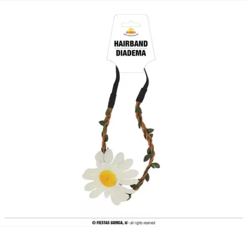 DIADÈME FLEURS HIPPIE