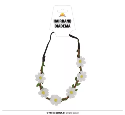 COURONNE FLEURS BLANCHES