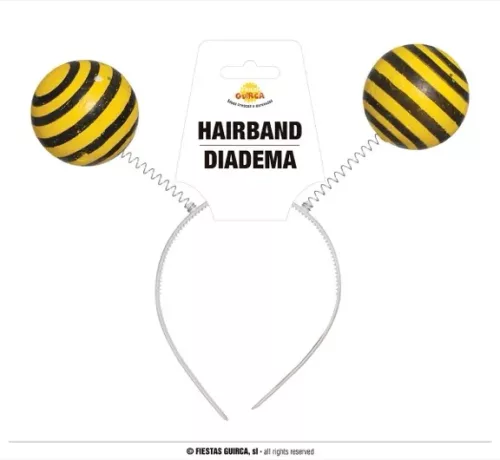 DIADÈME BOULES ABEILLE
