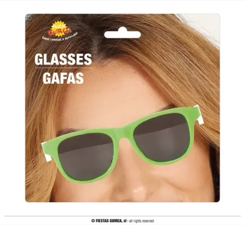 LUNETTES VERT FLUO