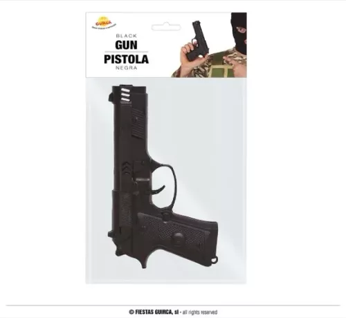 PISTOLET NOIR 24 CMS