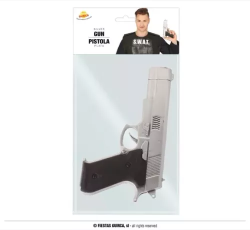 PISTOLET ARGENT 24 CMS