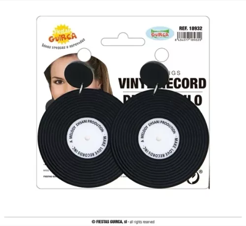 BOUCLES D'OREILLES VINYLES