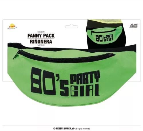 SAC BANANE 80'S VERT