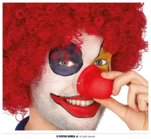 NEZ DE CLOWN EN LATEX, AVEC SON – Image 2