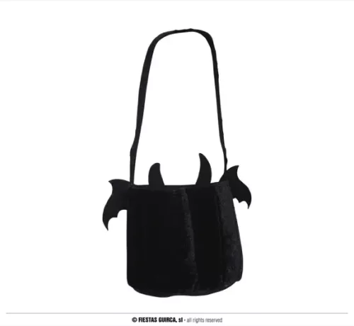 SEAU EN FEUTRE CHAUVE-SOURIS EN FEUTRE 25 CM – Image 2