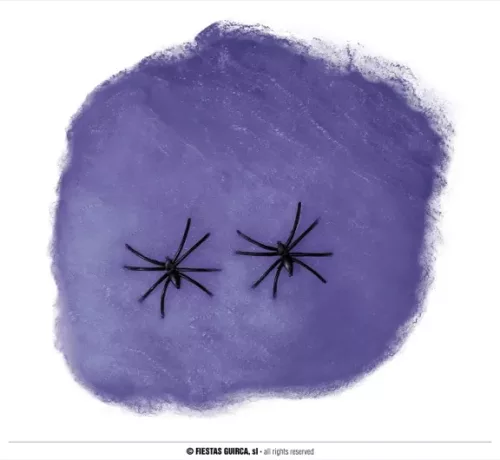 SACHET TOILE D'ARAIGNÉE VIOLETTE 60 GR