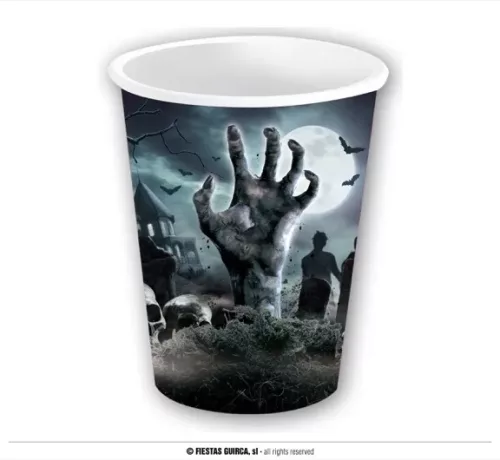 SACHET 6 GOBELETS DE CIMETIERE 240 ML