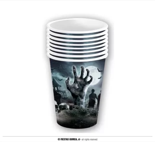 SACHET 6 GOBELETS DE CIMETIERE 240 ML – Image 2