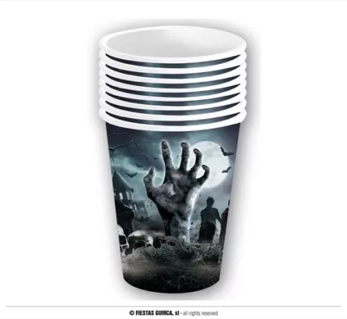 SACHET 6 GOBELETS DE CIMETIERE 355 ML – Image 2