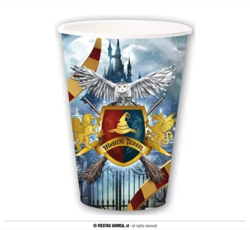 SACHET DE 6 GOBELETS MAGICIEN 355 ML