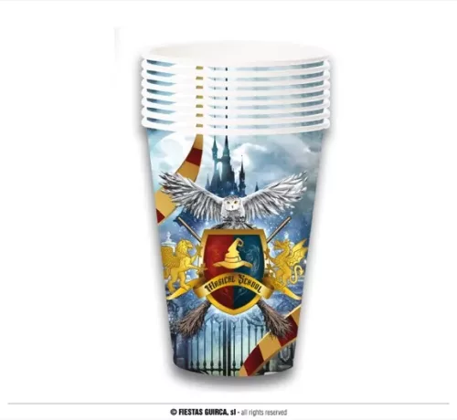 SACHET DE 6 GOBELETS MAGICIEN 355 ML – Image 2