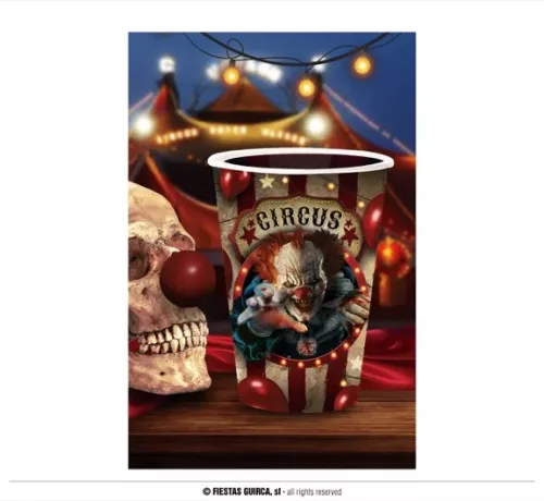 SACHET DE 6 GOBELETS CLOWN 355 ML – Image 3