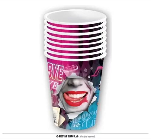 SACHET 6 GOBELETS DANGEROUS GIRL 240 ML – Image 2